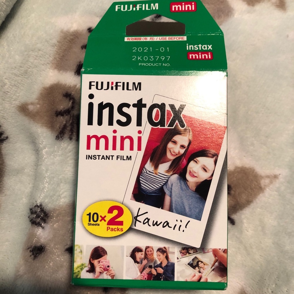 fuji film instax mini instant film 2 pack of 10